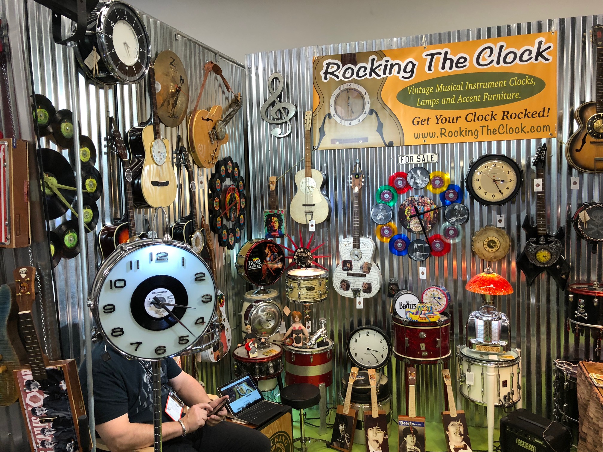 Rocking the Clock at NAMM 2018