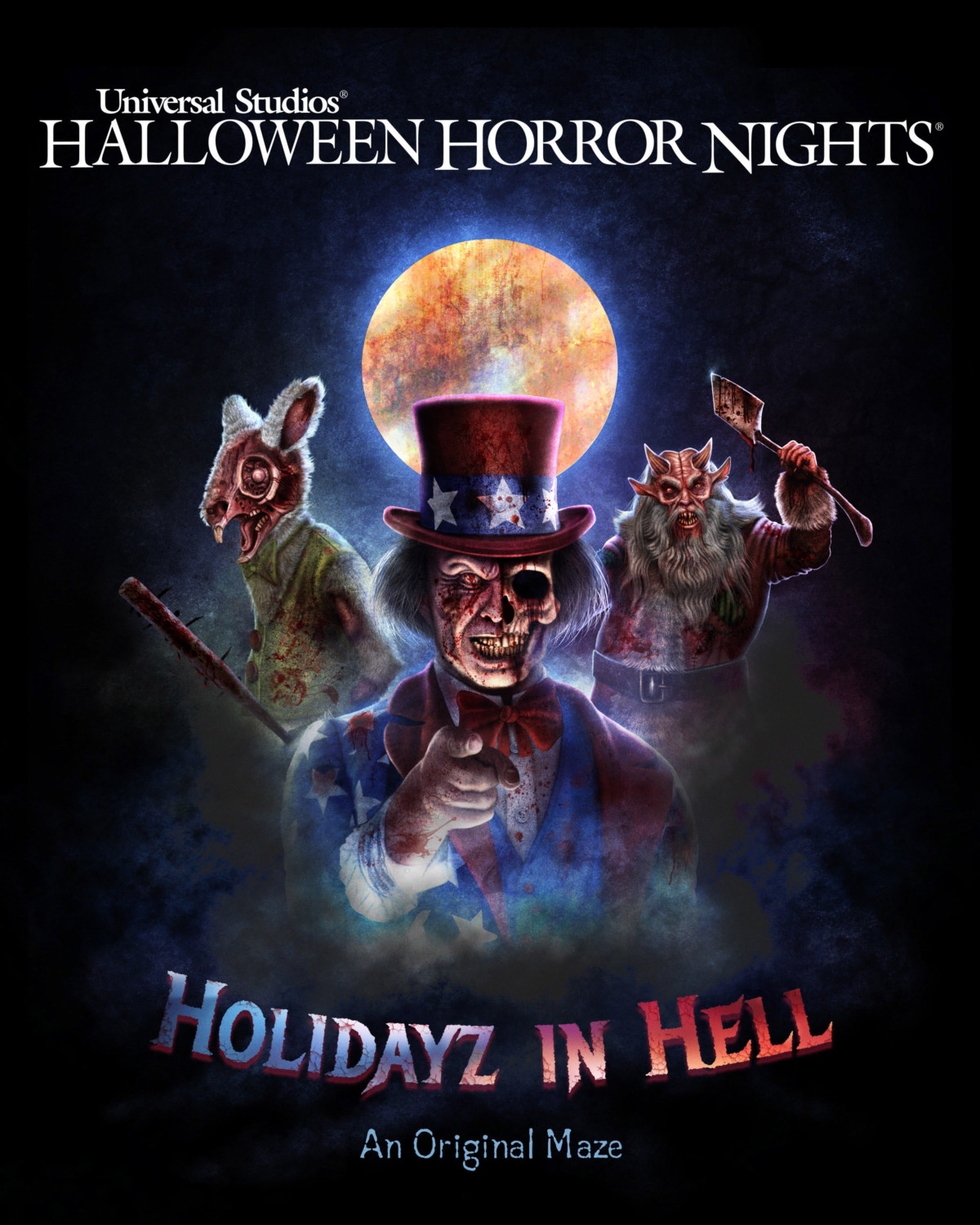 Celebrate “Holidayz in Hell” at Halloween Horror Nights Bionic Buzz