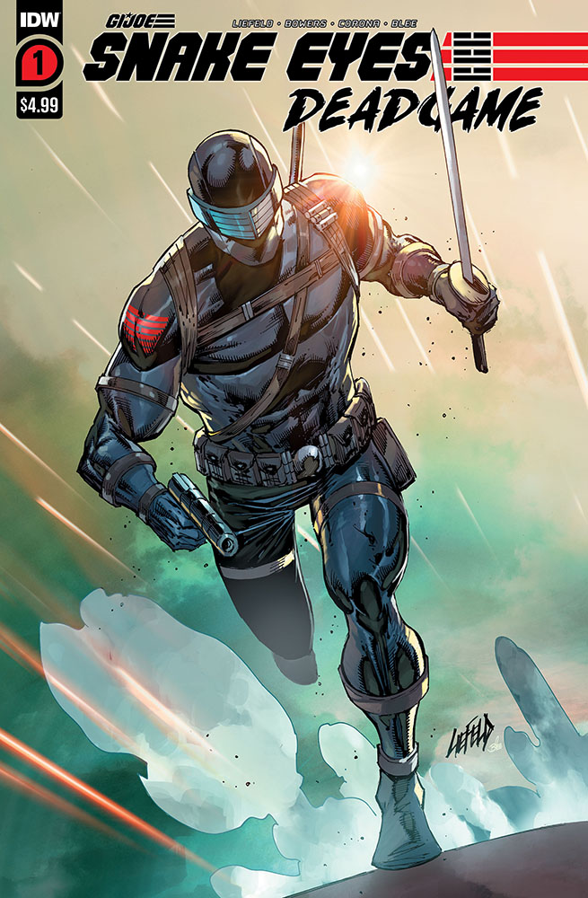 Snake Eyes – Deadgame #1 – 2nd Printing – Art by Rob Liefeld