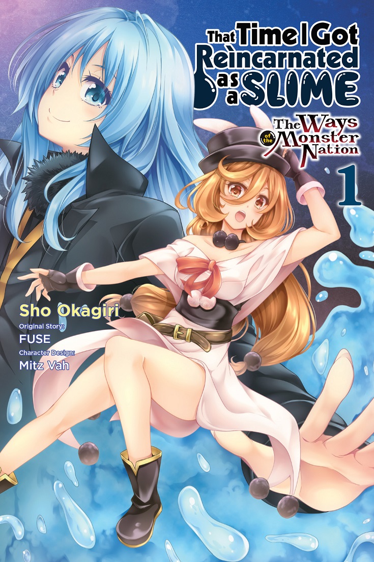 That Time I Got Reincarnated as a Slime Monster Nation Vol. 1 Cover