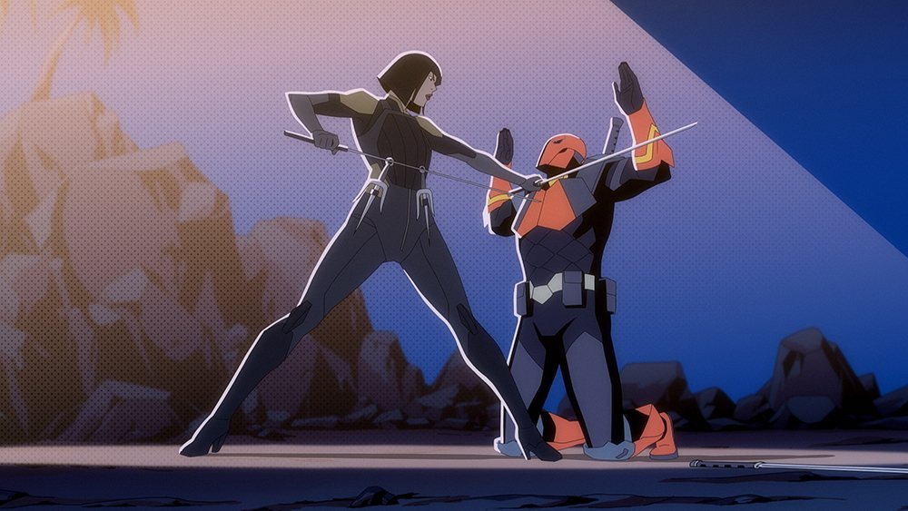 Deathstroke – Lady Shiva-Deathstroke