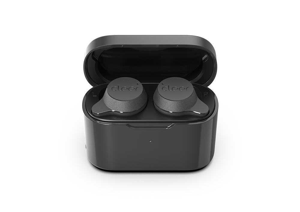 ROAM NC charging case opened DARK GREY v1