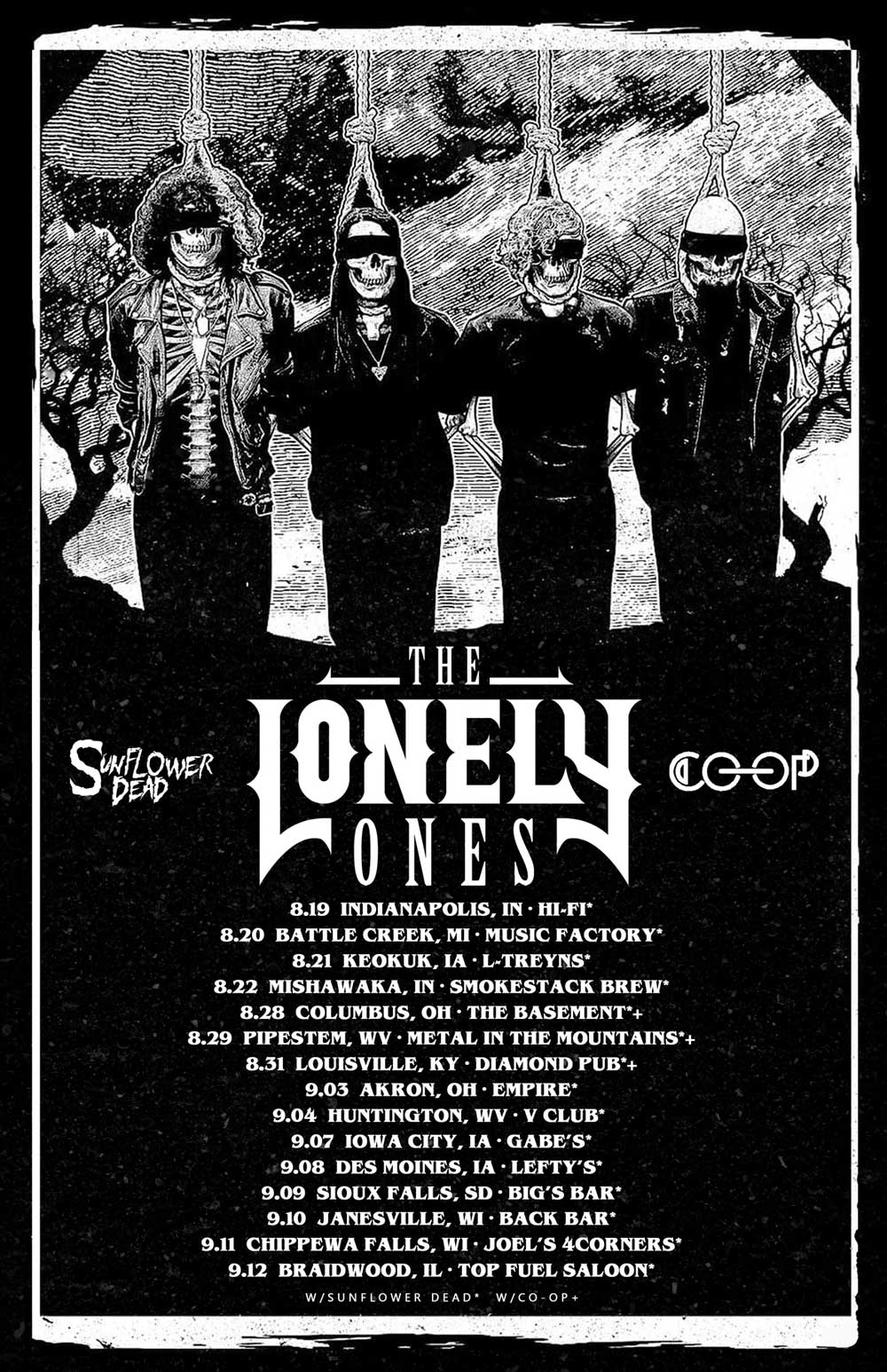 TheLonelyOnesTourPoster1