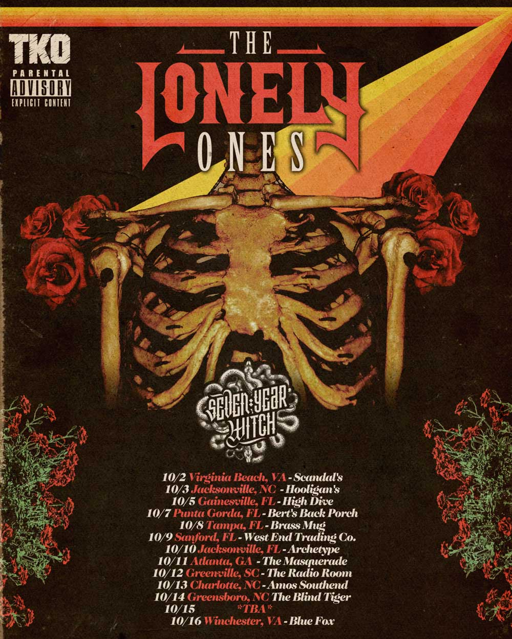 TheLonelyOnesTourPoster2
