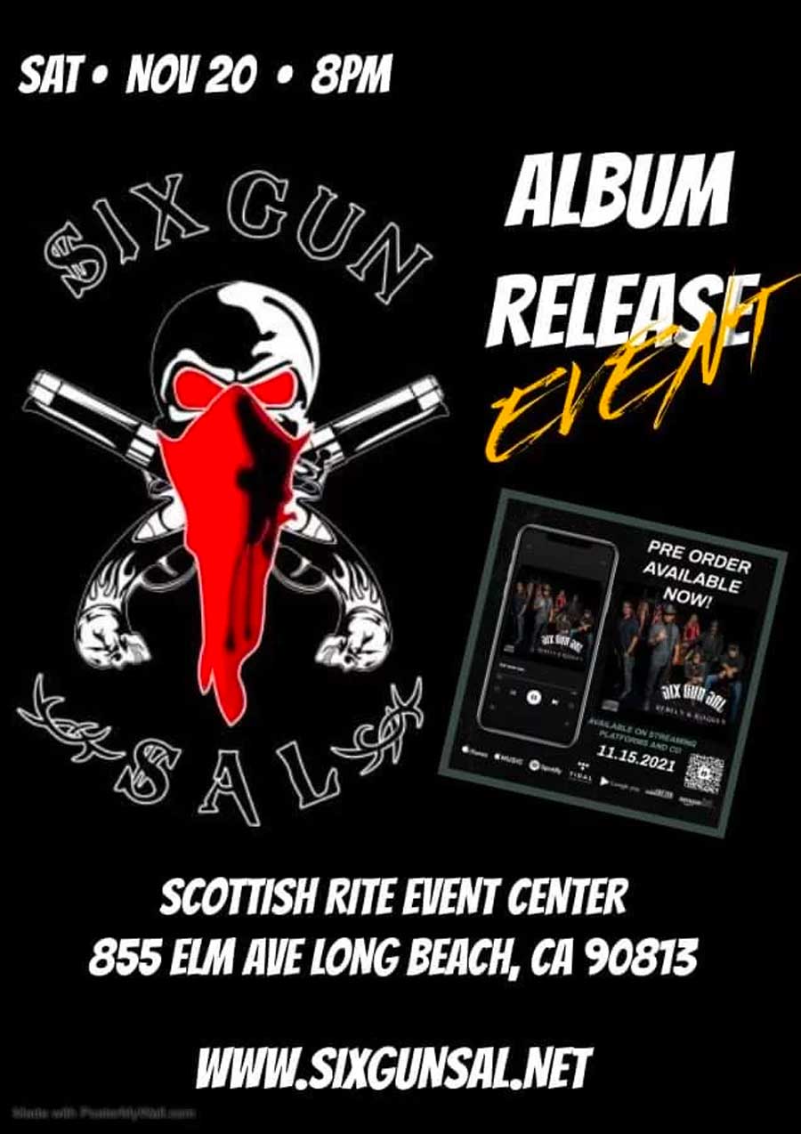SixGunSal_ALbumrelease