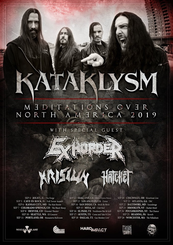 KATAKLYSM Announce North America Tour – Bionic Buzz